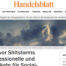 Screenshot des Advertorials von Airmotion Media bei Handelsblatt zum Thema Social-Media-Betreuung